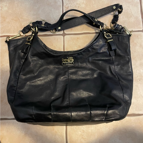 Black coach bag - Picture 1 of 2